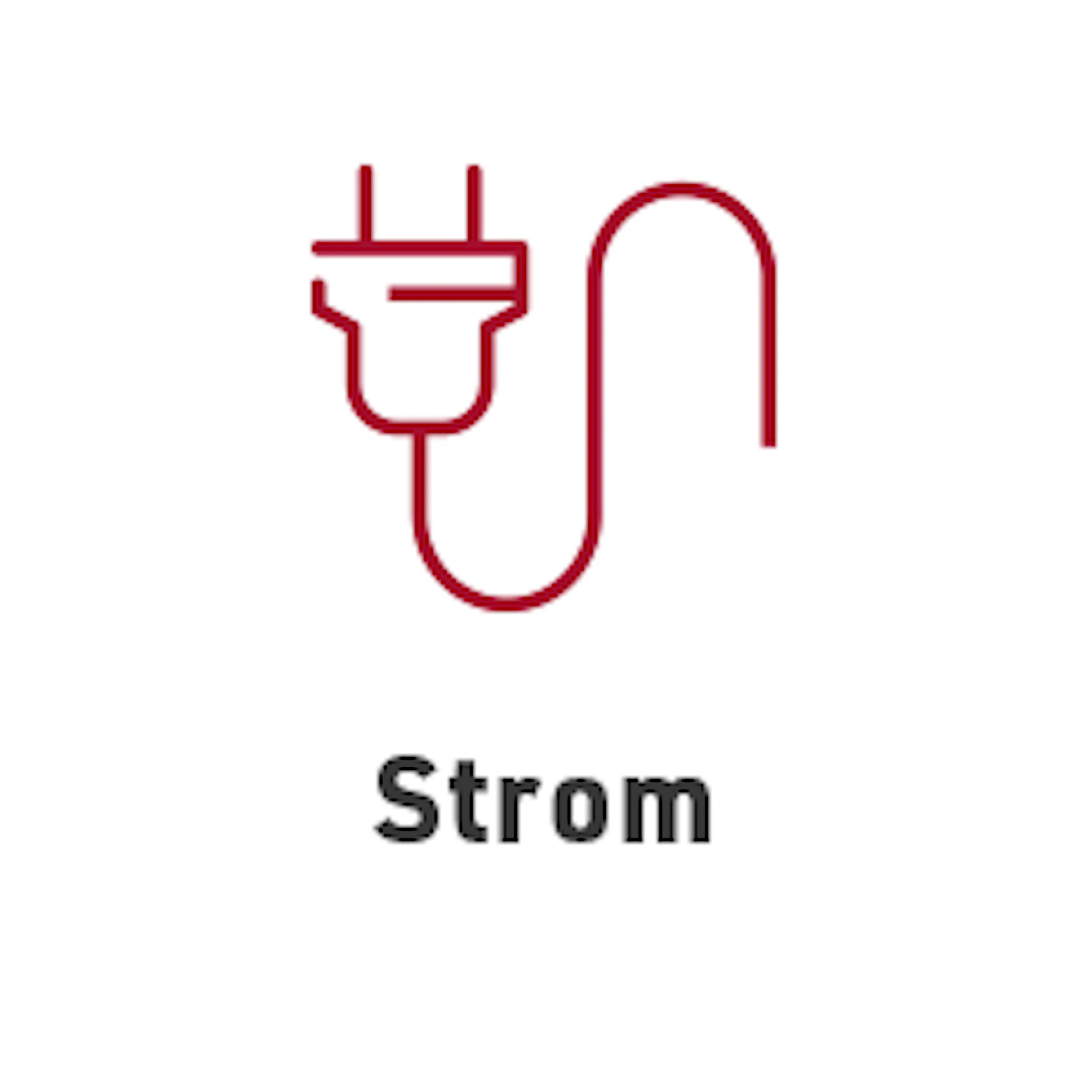 Icon Strom – Stromkabel