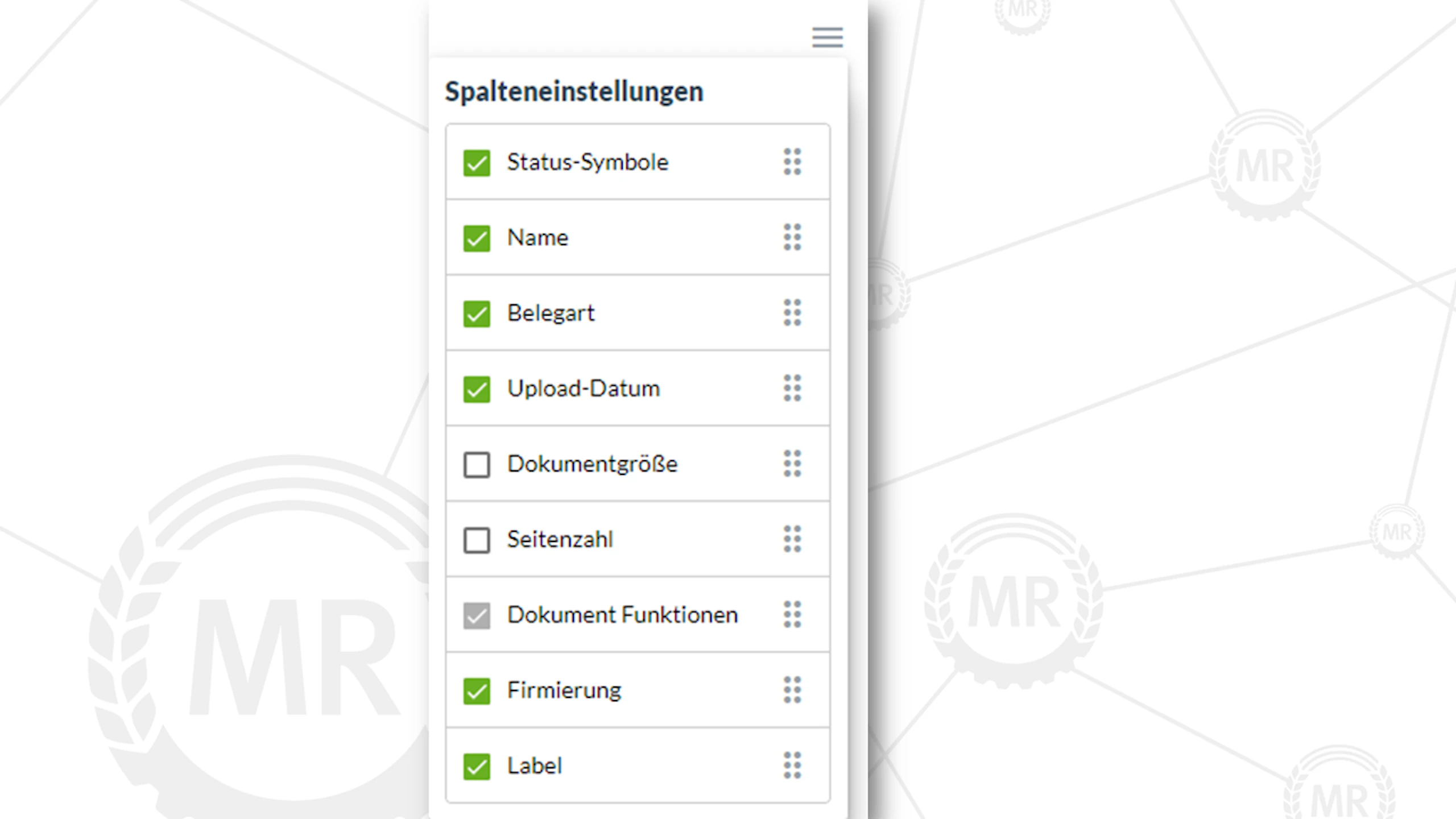 Dokumente | Neuerungen