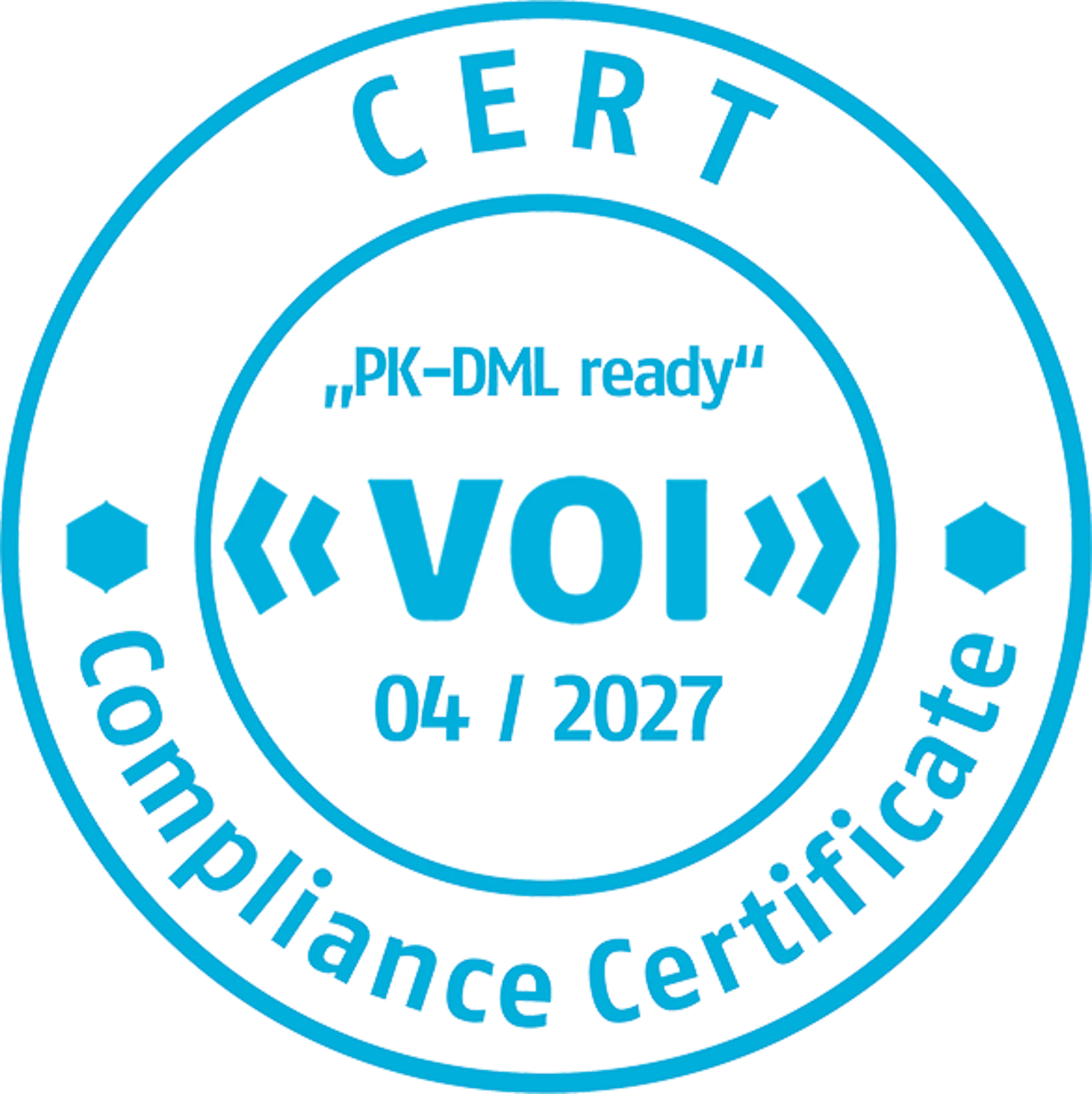 Compliance Certificate - PK-DML ready "VOI" 04/2027