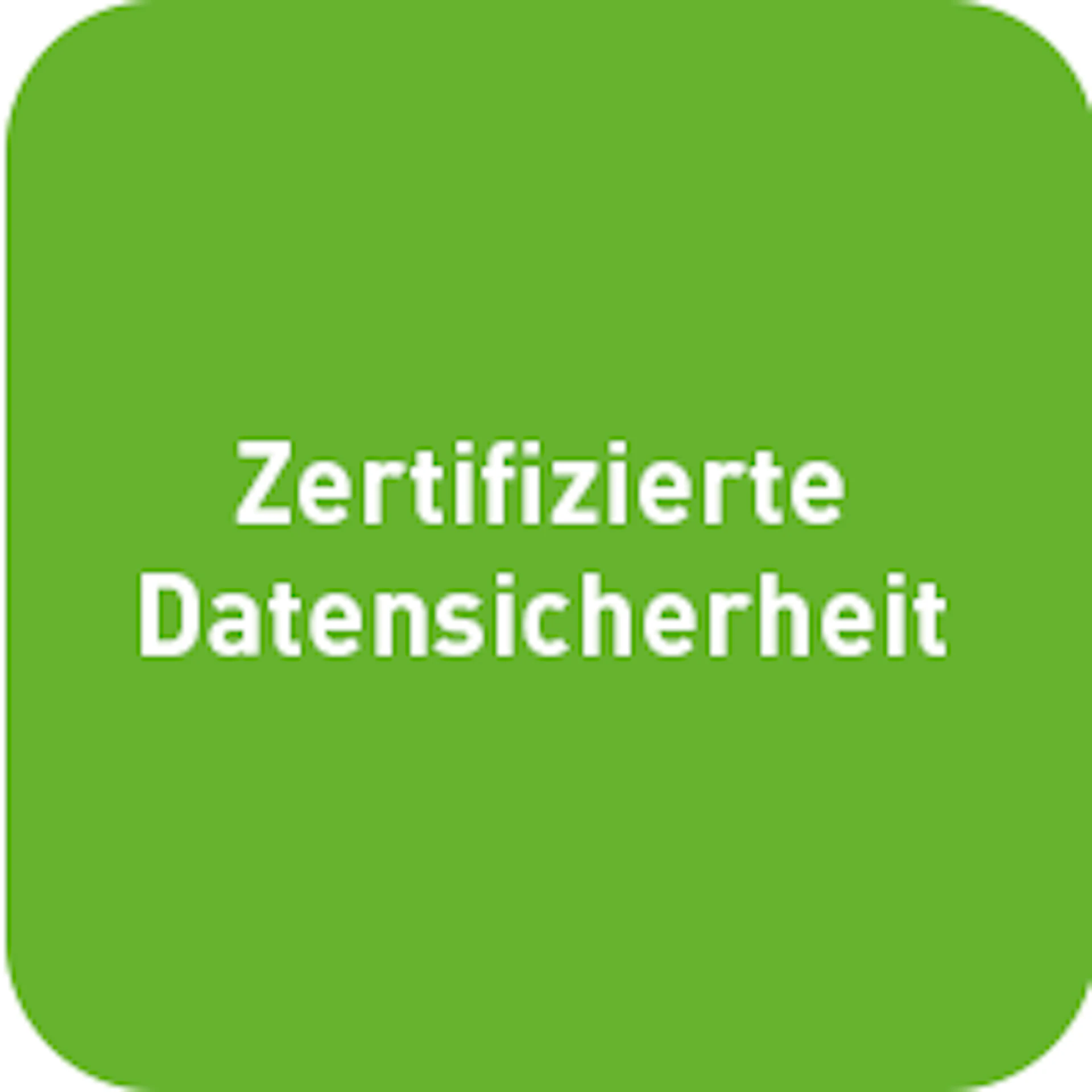Zertifizierte Datensicherheit